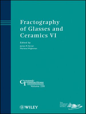 cover image of Fractography of Glasses and Ceramics VI
